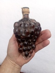 Vintage Grape Shaped Wine Bottle The Cannery Vineyards San Francisco California