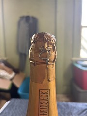 Vintage Piper- Heidsieck Brut Champagne 1953 Empty Sealed Store Display 3 Quart