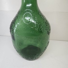 Vtg United Vintners 4555 half Gallon Green Glass Bottle/Established -1881