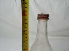 Vintage Garrett & Co Wine Bottle Pioneer American Wine Growers Embossed