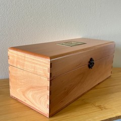Empty 1989 Veuve Clicquot La Grande Dame Rose Bottle Wood Box Cork Wire Cage Set