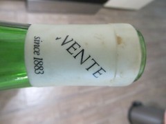WENTE BROS 1979 VINTAGE CAL..PINOT CHARDONNAY GREEN BOTTLE FINE WINE SINCE 1883