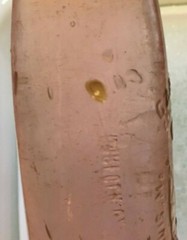 VINTAGE GARRETT & COMPANY WINE BOTTLE – 1/2 PINT – ST. LOUIS, MO & NORFOLK, VA
