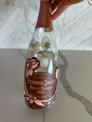 1 Empty Perrier Jouet Belle Epoque Rose Bottle 750 ML, Champagne