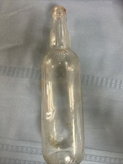Antique Vintage Ball Wine Bottle 4/5 Quart 176-25LW