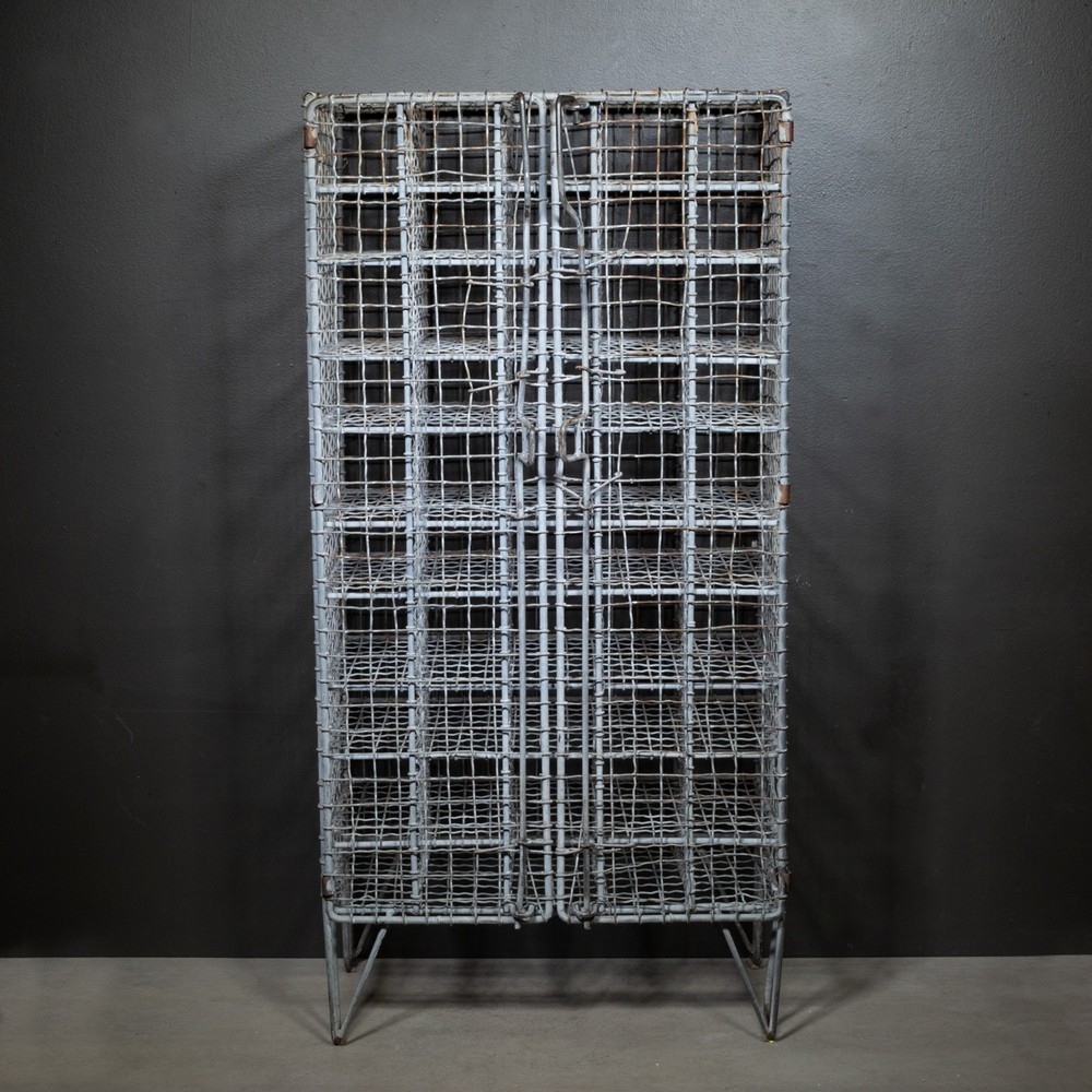 Antique 50 Bottle French Wine Cage c.1930-1940
