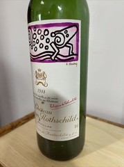 Chateau Mouton Rothschild Pauillac 1988 Empty Bottle No Cork