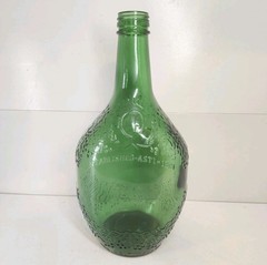 Vtg United Vintners 4555 half Gallon Green Glass Bottle/Established -1881