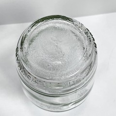 Vintage 4/5 Quart Glass Bottle Decanter 8&Prime; tall Grapes & Leaves Design w/ Top