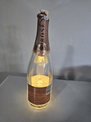 1 Empty Moet Chandon luminous ligth up Champagne Imperial 750 ML Gold Bottle ,