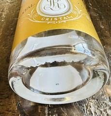 Cristal Champagne Bottle Empty 2016 Collectible France 750ml Gold Louis Roederer
