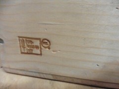 2015 bottled Cariad red wine Box Colgin Cellars NAPA Valley Pine wood 14x8x12