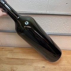 XXL Wine Bottle – 21&Prime; Antique Green – 5 Liters – Bordeaux Bottle