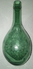Vtg Round Bottom wine Bottle