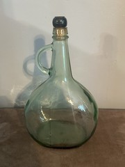 Almaden EST.1852 1/2 Gallon Cork Top Bottle Vineyards Green Glass