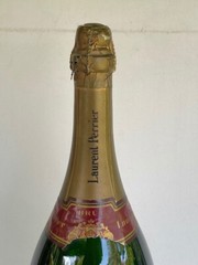 LAURENT PERRIER Brut LP Champagne Large Empty Bottle. Store Display 24” Magnum