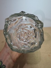 EMPTY 2023 Cote Des Roses Clear Glass Wine Bottle 13&Prime; Tall