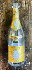 Cristal Champagne Bottle Empty 2016 Collectible France 750ml Gold Louis Roederer