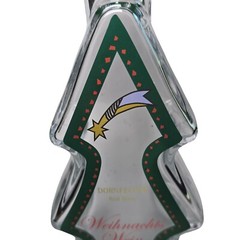 Christmas Tree Wine Bottle German Germany Empty Weihnachts Wein Tannenbaum