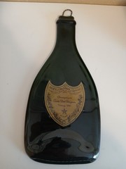 Cuvee Dom Perignon flatten spoon rest/ Kitchen decor. 12&Prime;L