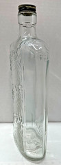 &rsquo;34 Owens-Illinois Glass Bottle Grape & Vines 4/5 QT 10x 4.5x 2.5 Pat 92116