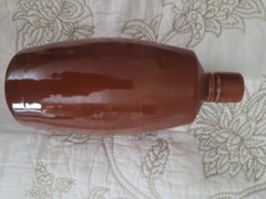 Stoneware Wine Bottle – Redish Brown