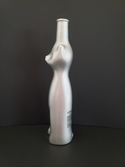 SILVER 2021 Happy Cat Rheinhessen Riesling Germany Empty Wine Bottle