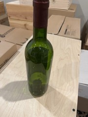 Dummy Bottle Chateau Grand Champ 2003 Vintage Wine Bottle, empty