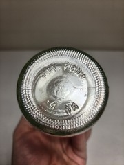 Vintage Paul Masson Glass Carafe Wine Bottle Since 1852 Embossed Decanter Vase