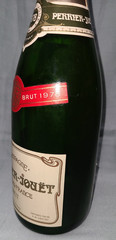 Vtg Perrier Jouet 1978 Brut Champagne green glass 750 mL wine bottle (EMPTY)