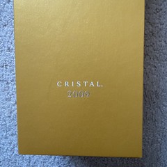 2009 CRISTAL Louis Roederer Champagne Wine Gift Box With Booklet NO Bottle