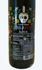 Stella Rosa Black Ltd Ed. Sugar Skull Day of Dead Halloween 50 oz Empty Bottle