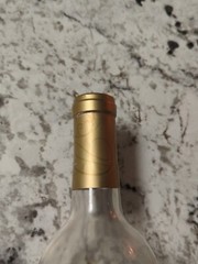 Biltmore Estate Christmas Wine Bottle EMPTY With Cork White Wine 12&Prime; 2011