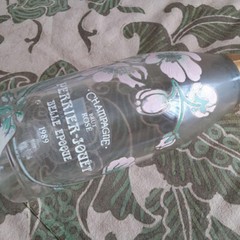 Empty Wine Bottle Belle Epoque Rose Champagne 1989