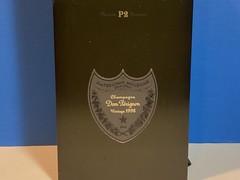 Dom Perignon France Champagne P2 Vintage 1998 Empty Collectors Green Gift Box