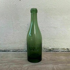 Old French Green Glass wine water pastis bottle circa 1920 22092112