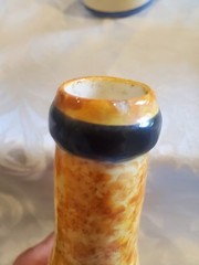 3 DECORATIVE Wine Bottles Hand Painted CHAMPAGNE REIMS PORTUGAL Bordeaux FRANCE