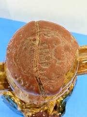 Vintage Jar For Wine Terracotta Popular Amphora Signed Period Xx Century