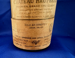 Vintage Chateau Haut-Brion Empty 750ML Bottle – 1959 – Christie&rsquo;s London