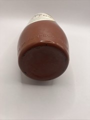 Lancers 1969 Vin Rose Brown Painted Glass Jug Portugal JM Da Fonseca Inter Empty