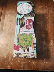 Dom Perignon Jean-Michel Basquiat 2015 Empty Gift Box Champagne Display Case
