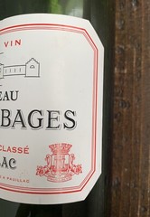 Chateau Lynch Bages Wine Bottle EMPTY 2010 Pauillac France Collectible 750 ML