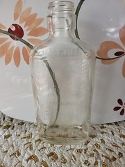 VINTAGE CAR CAL WINERY BOTTLE PINT GREENSBORO NC WINE WHISKEY LIQUOR