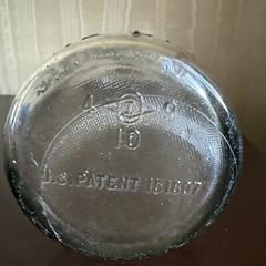1939 Old Mr Boston Bin Bottle Magic Panel Fine Wine 1/2 Gallon W/ Cork