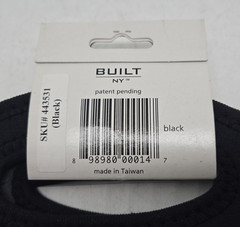 Built NY 1 Black Neoprene Wine Byobag Clink Proof Insulates Lays Flat New W/Tags
