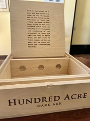 HUNDRED ACRE – DARK ARK – NAPA VALLEY – WOODEN WINE BOX – 2022