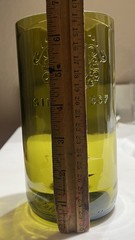 Upcycled Drinking Glass made from Cut Wine Bottle – Home Bar/Man Cave