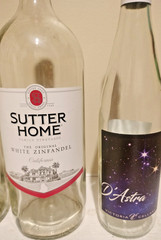 Lot of 10 Empty Wine Bottle-750ml-ALL CLEAR