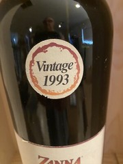 RARE Empty 3 Liter Bottle Of Zanna Illuminatti Montepulciano 1993