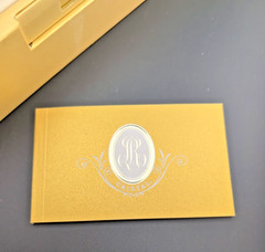 Louis Roederer Gold Gift Box 2014 w/Insert (No Bottle) ~ Great for Crafting